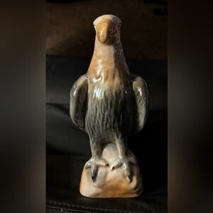 Beautiful Vintage Lusterware Eagle, Americana Figurine. From Brazil